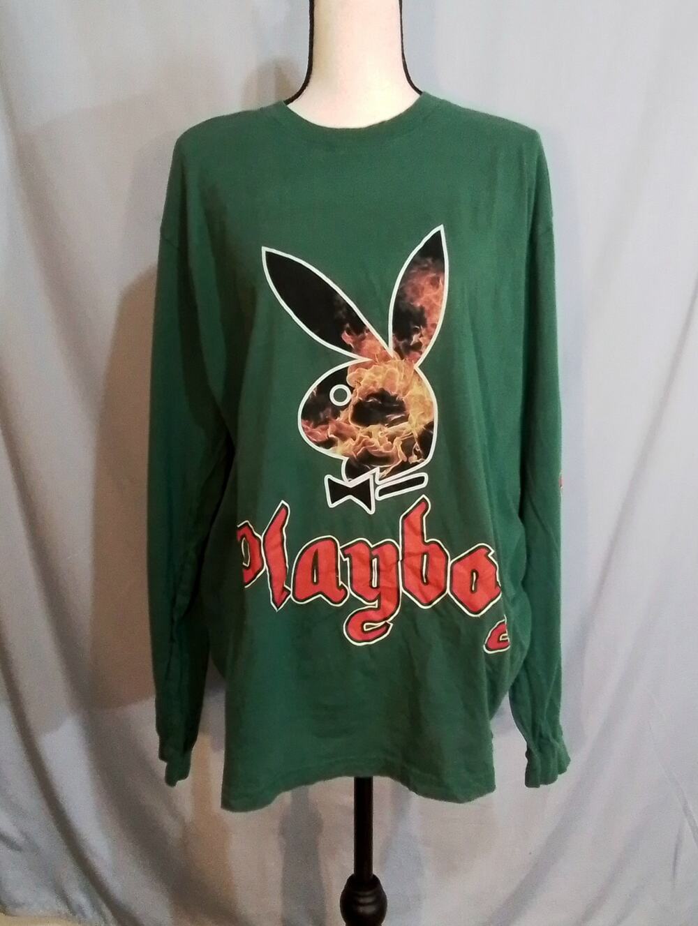Playboy Bunny green pull over